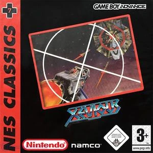 Xevious NES Classics box art
