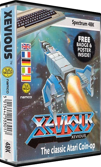 Xevious box art