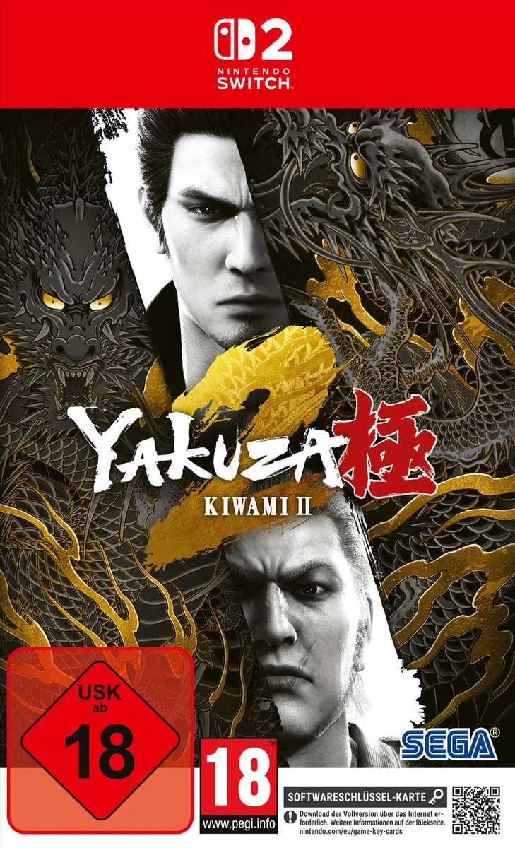 Yakuza Kiwami 2 box art
