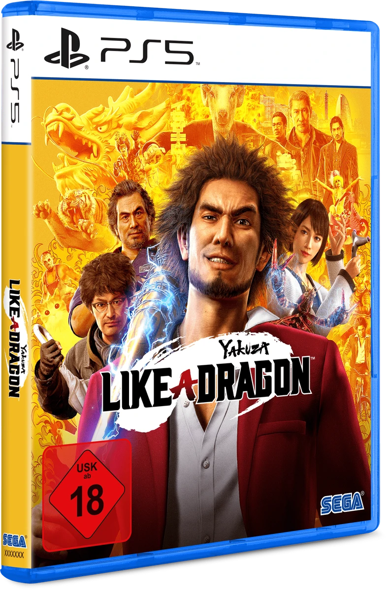 Yakuza: Like a Dragon box art