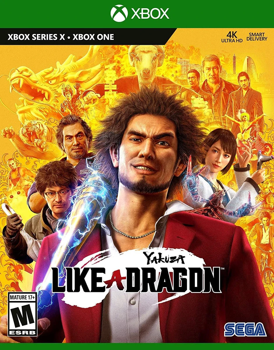 Yakuza: Like a Dragon box art
