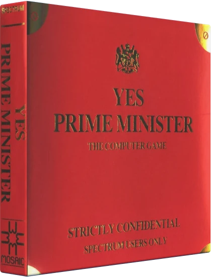 Yes, Prime Minister box art