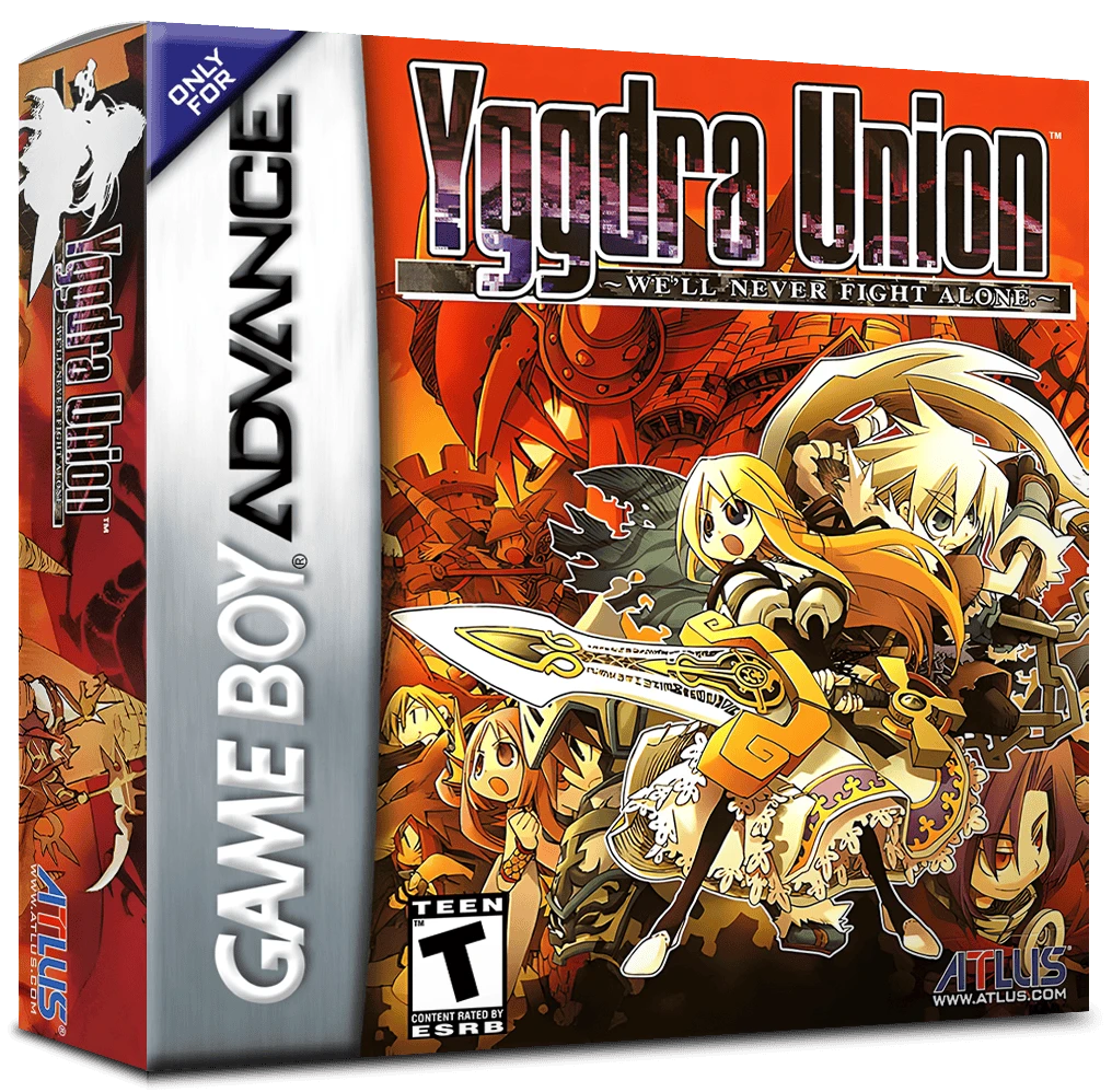 Yggdra Union - We'll Never Fight Alone box art