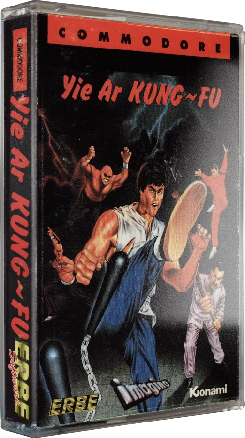 Yie Ar Kung-Fu [Cassette] box art