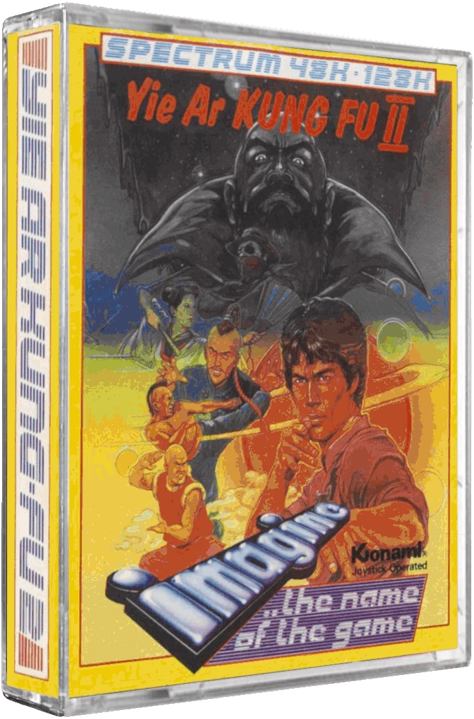 Yie Ar Kung-Fu II box art