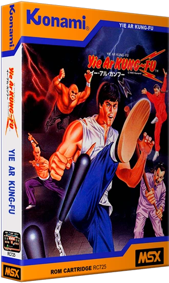Yie Ar Kung-Fu box art