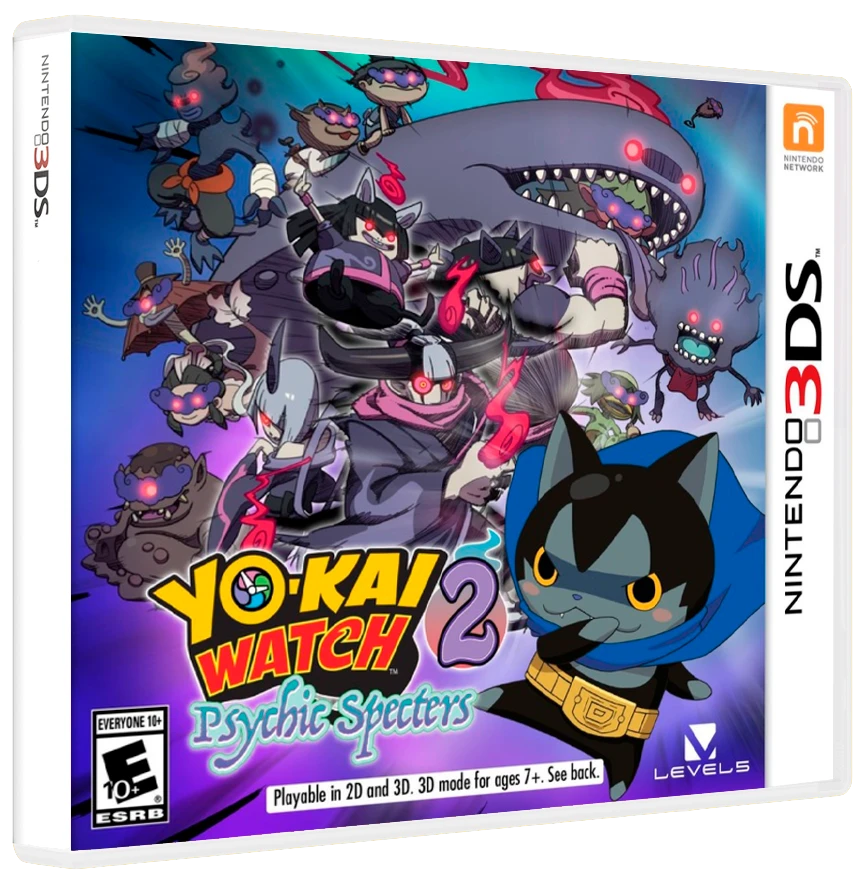 Yo-Kai Watch 2: Psychic Specters box art