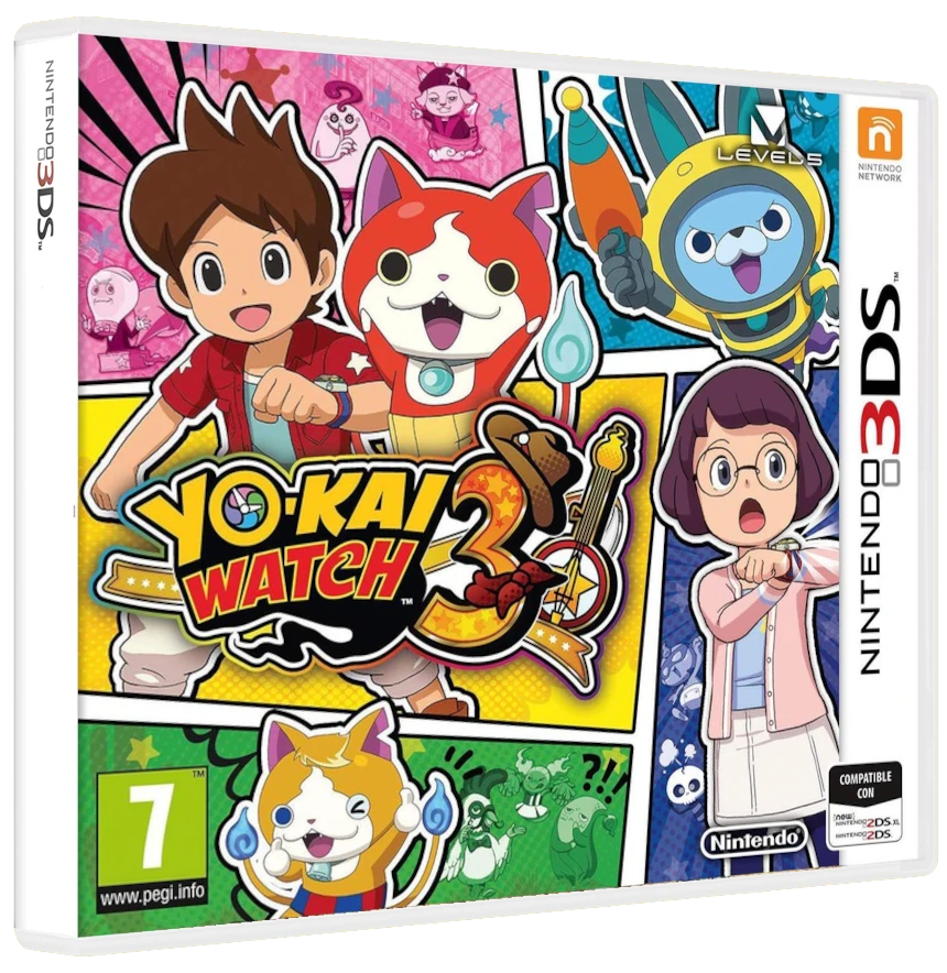 Yo-Kai Watch 3 box art