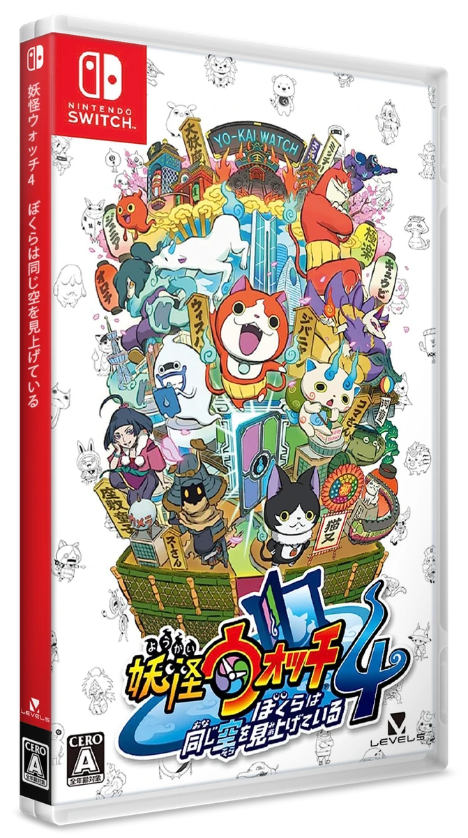 Yo-kai Watch 4++ box art