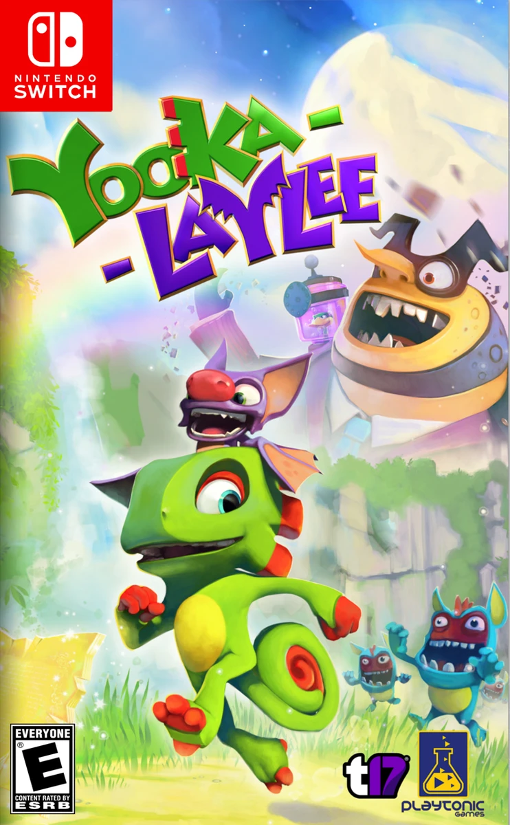 Yooka-Laylee box art