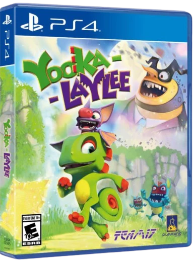 Yooka-Laylee box art