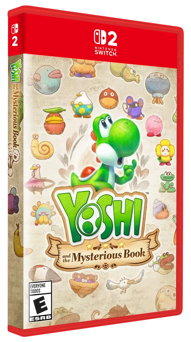 Yoshi And The Mysterious Book box art