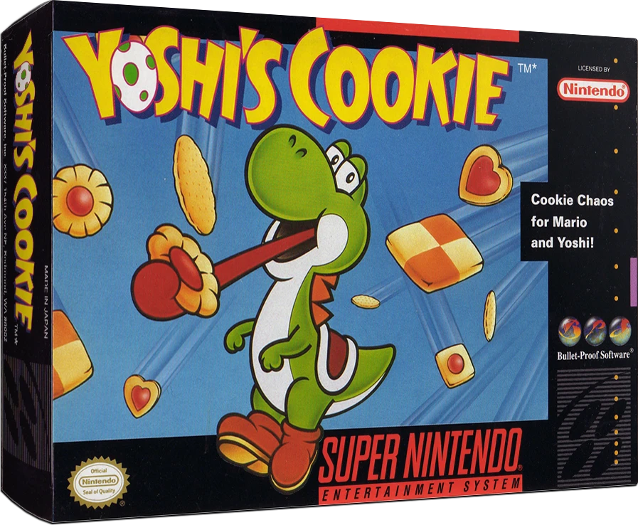 Yoshi no Cookie box art