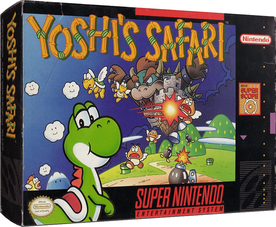 Yoshi's Safari box art