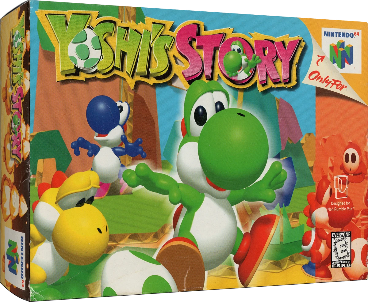 Yoshi's Story box art