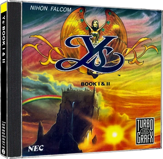 Ys I & II box art