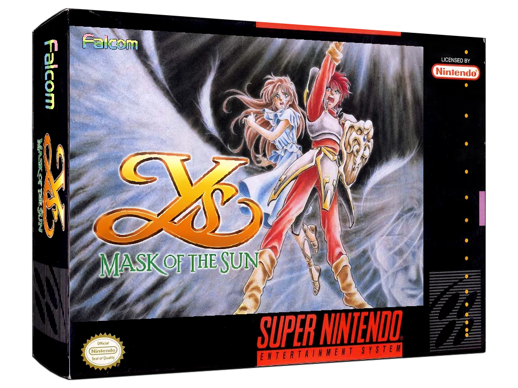Ys IV: Mask of the Sun [English Translation] box art