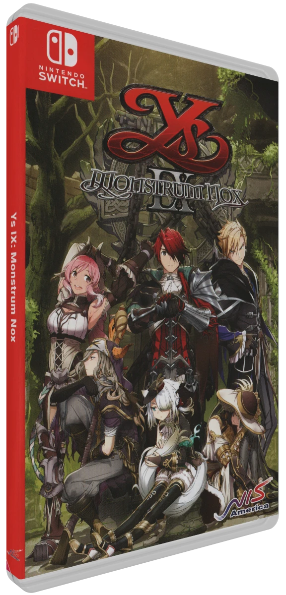 Ys IX: Monstrum NOX [Pact Edition] box art