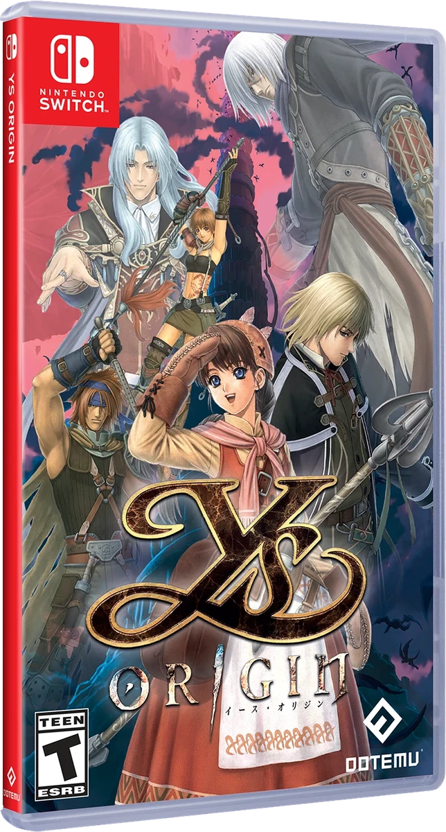 Ys Origin box art