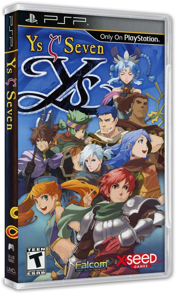 Ys Seven box art