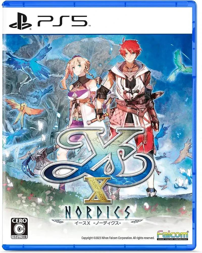 Ys X: Nordics box art