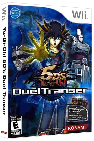 Yu-Gi-Oh 5D's Duel Transer box art