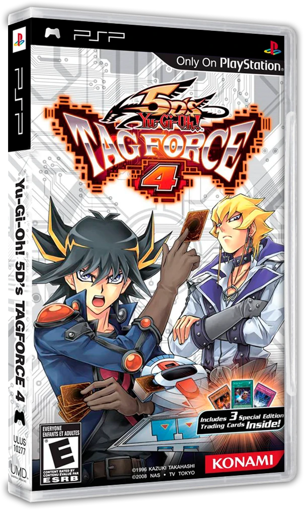 Yu-Gi-Oh 5D's Tag Force 4 box art