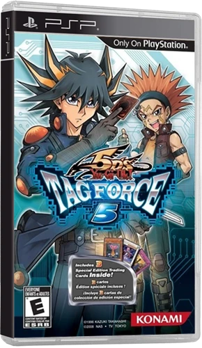 Yu-Gi-Oh 5D's Tag Force 5 box art