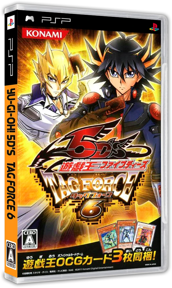Yu-Gi-Oh! 5D's Tag Force 6 box art