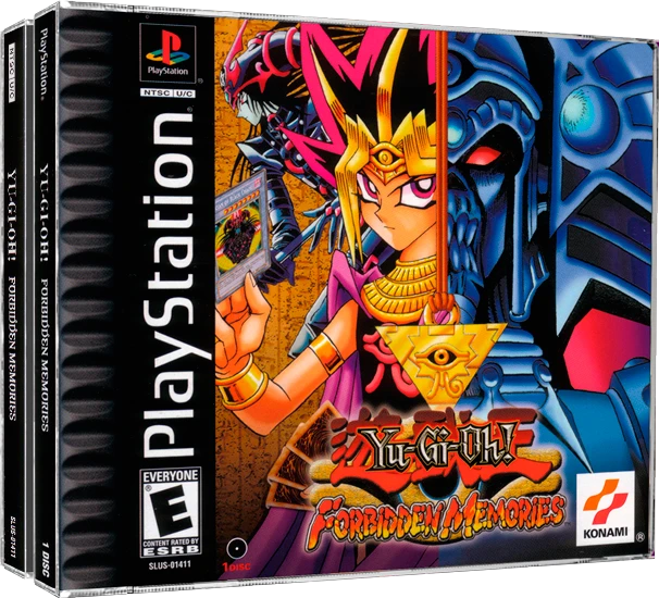 Yu-Gi-Oh Forbidden Memories box art