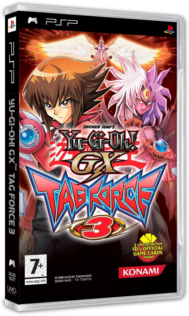 Yu-Gi-Oh GX Tag Force 3 box art