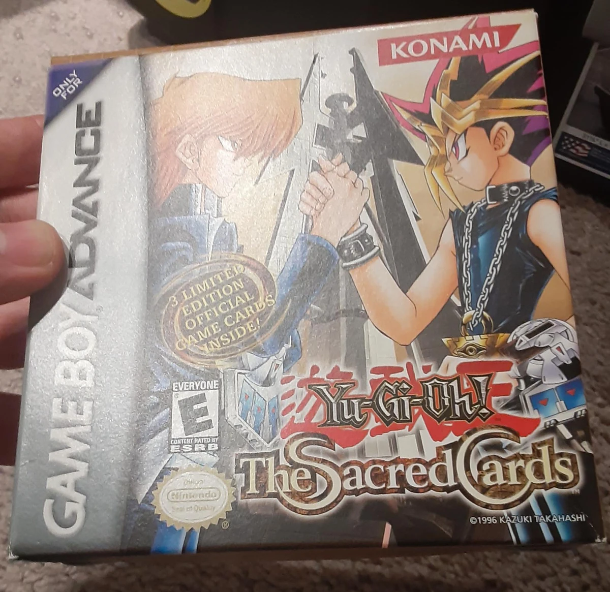 Yu-Gi-Oh Sacred Cards box art
