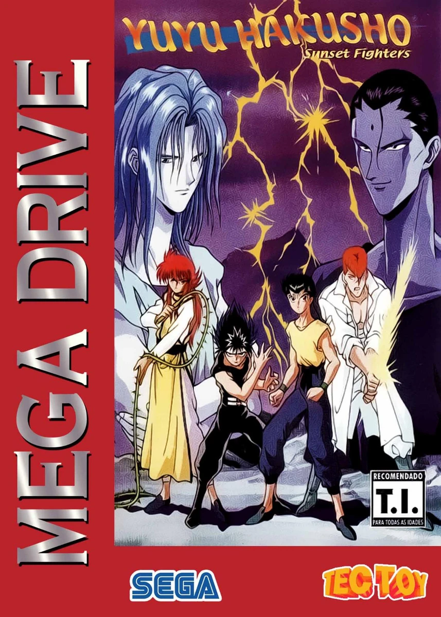 Yu Yu Hakusho: Sunset Fighters box art