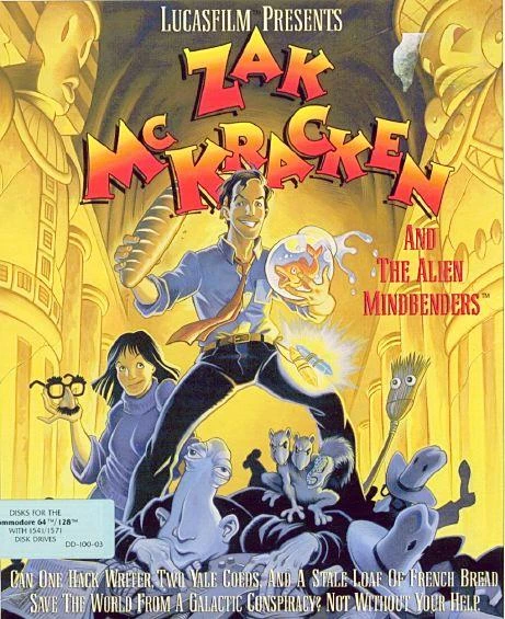 Zak McCracken and the Alien Mindbenders box art