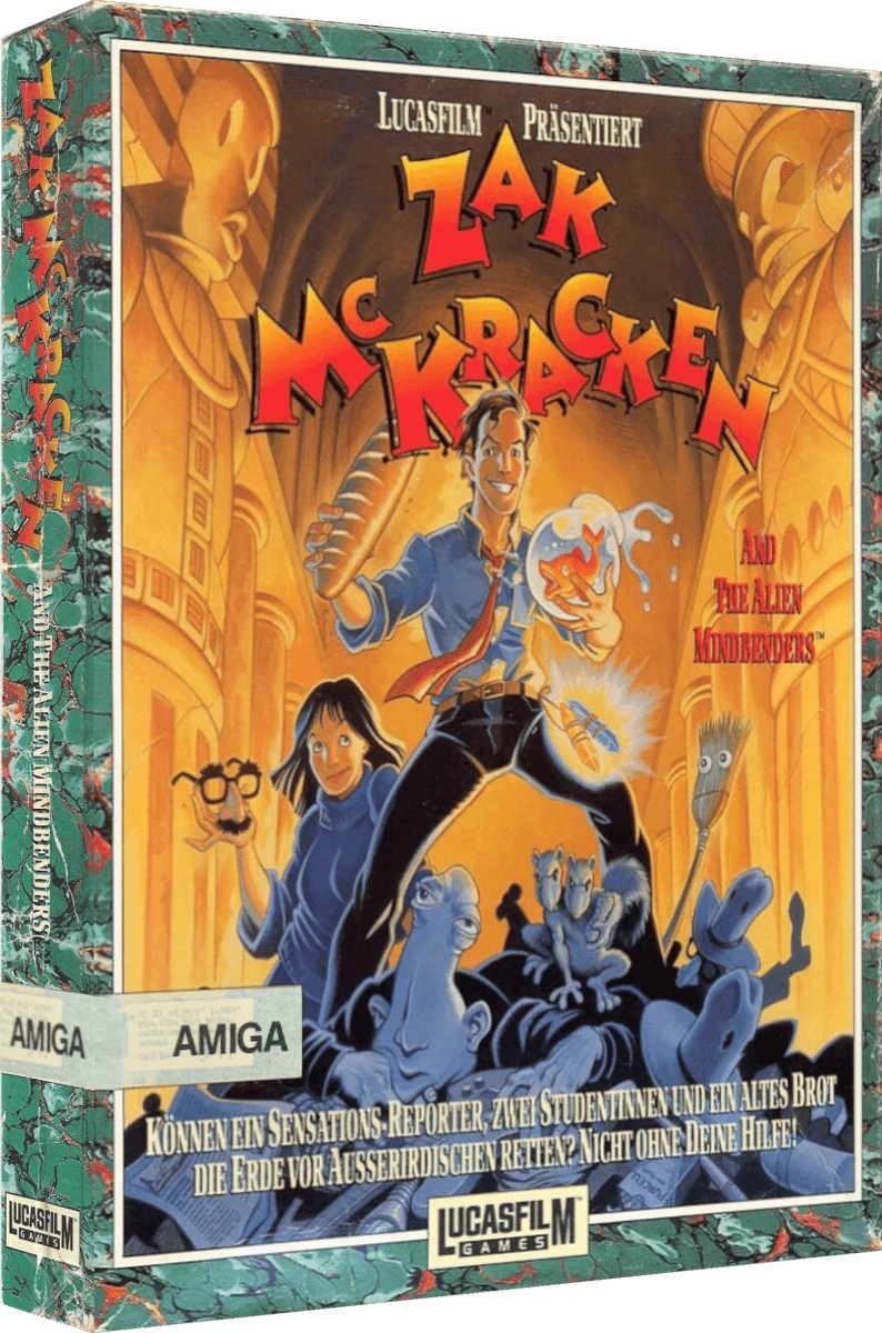 Zak McKracken and The Alien Mindbenders box art