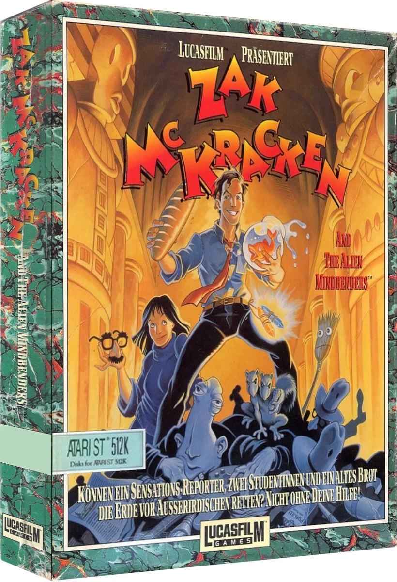 Zak McKracken and the Alien Mindbenders box art