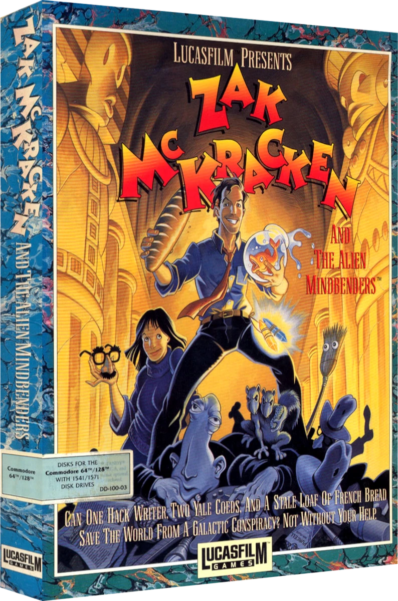 Zak McKracken and the Alien Mindbenders box art