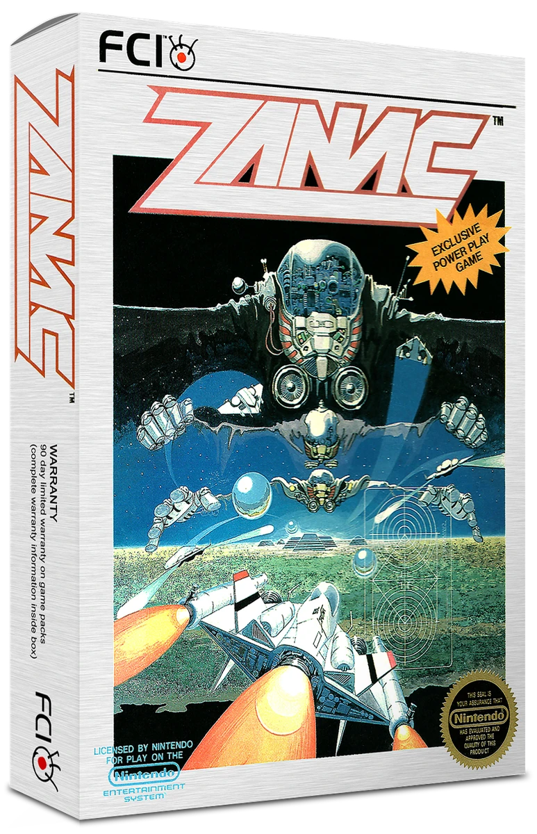 Zanac [5 Screw] box art