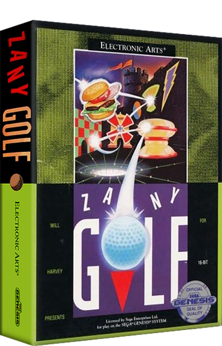 Zany Golf box art