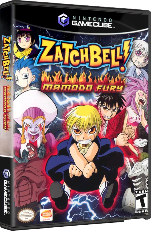 Zatch Bell Mamodo Fury box art