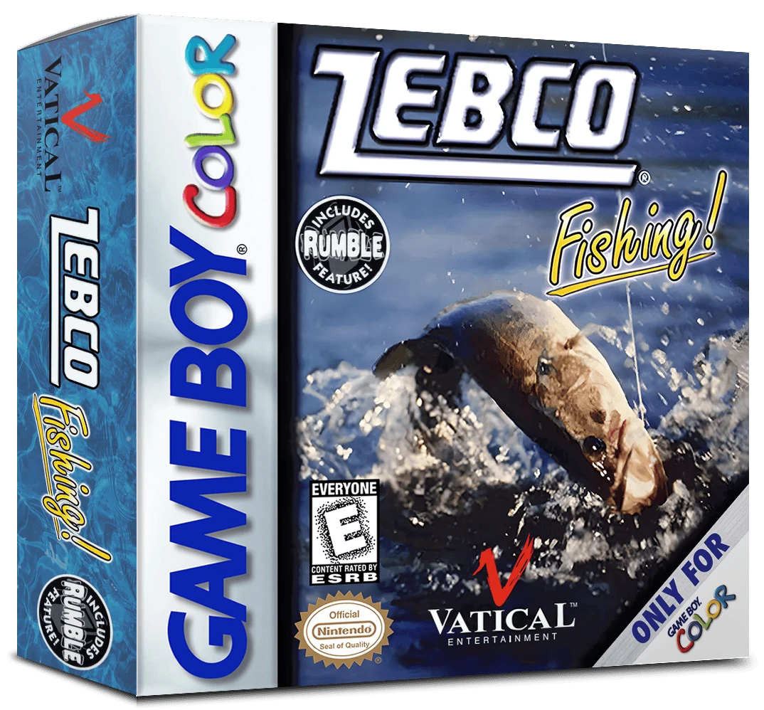 Zebco Fishing box art