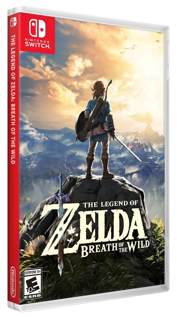 Zelda Breath of the Wild box art