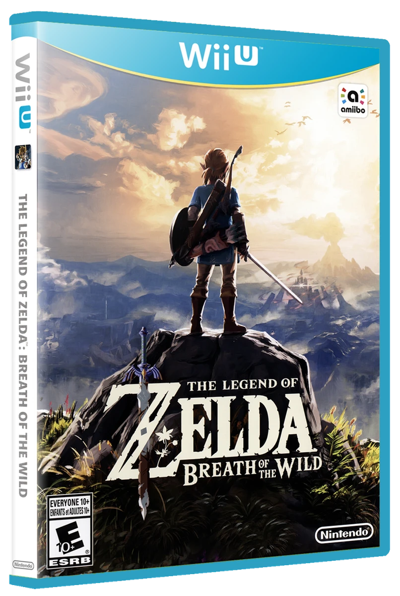 Zelda Breath of the Wild box art