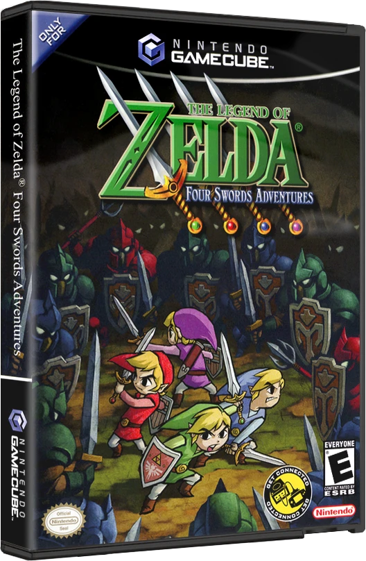 Zelda Four Swords Adventures box art