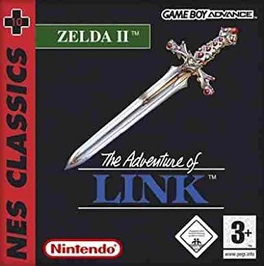 Zelda II The Adventure of Link [NES Classics] box art