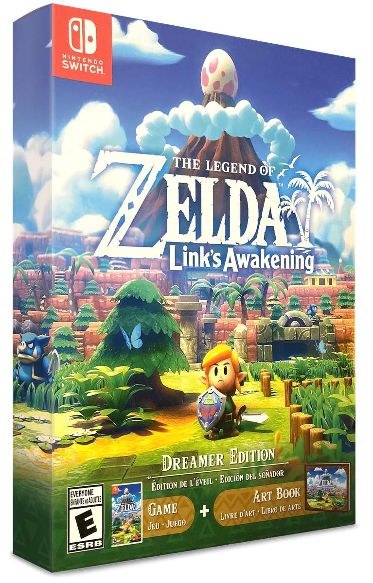 Zelda Link's Awakening box art