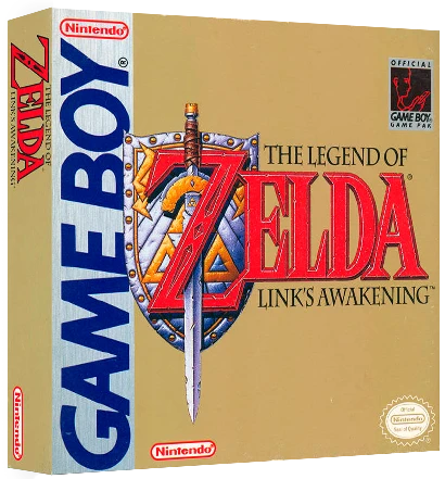 Zelda Link's Awakening box art