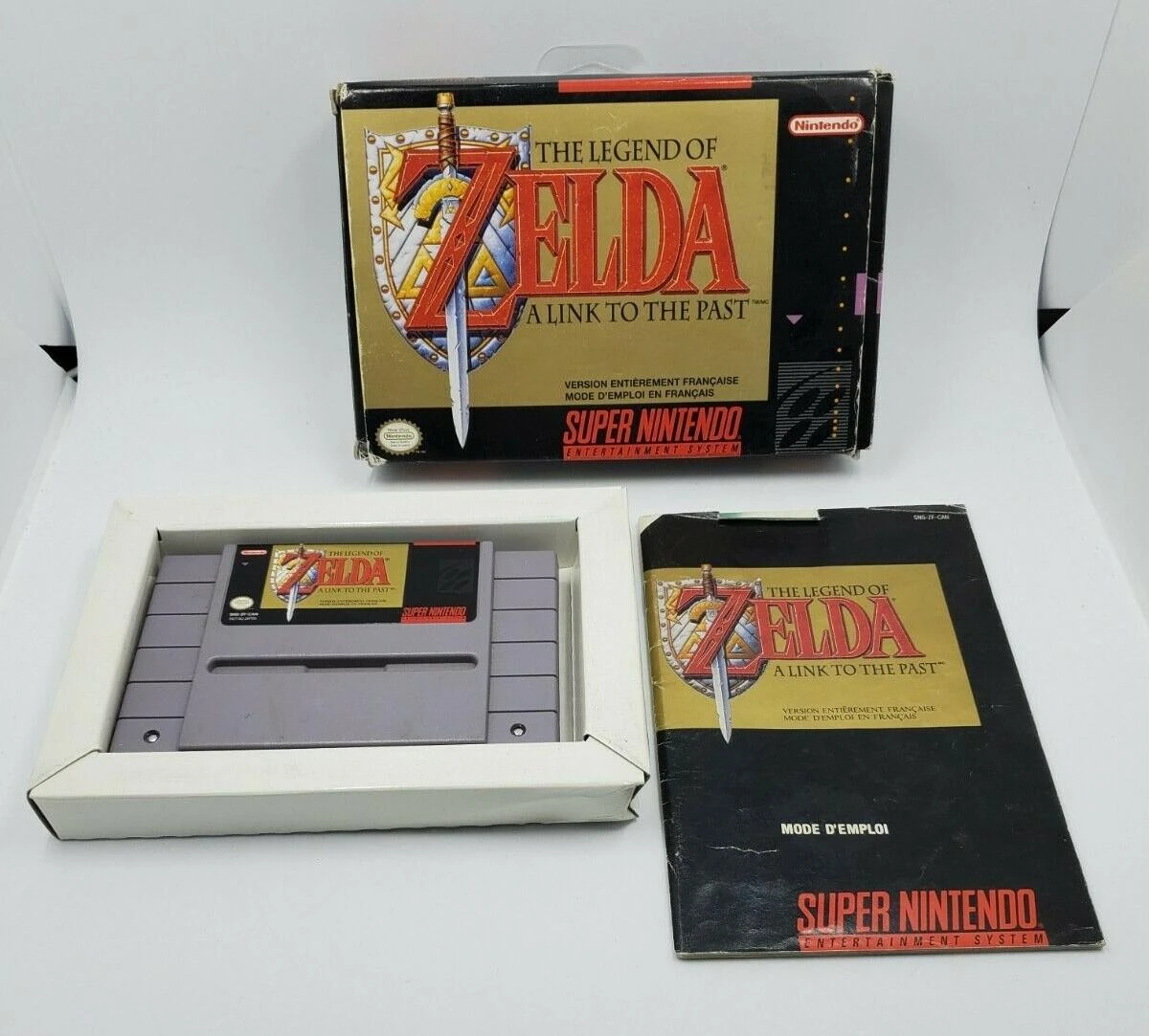 Zelda Link to the Past [French] box art