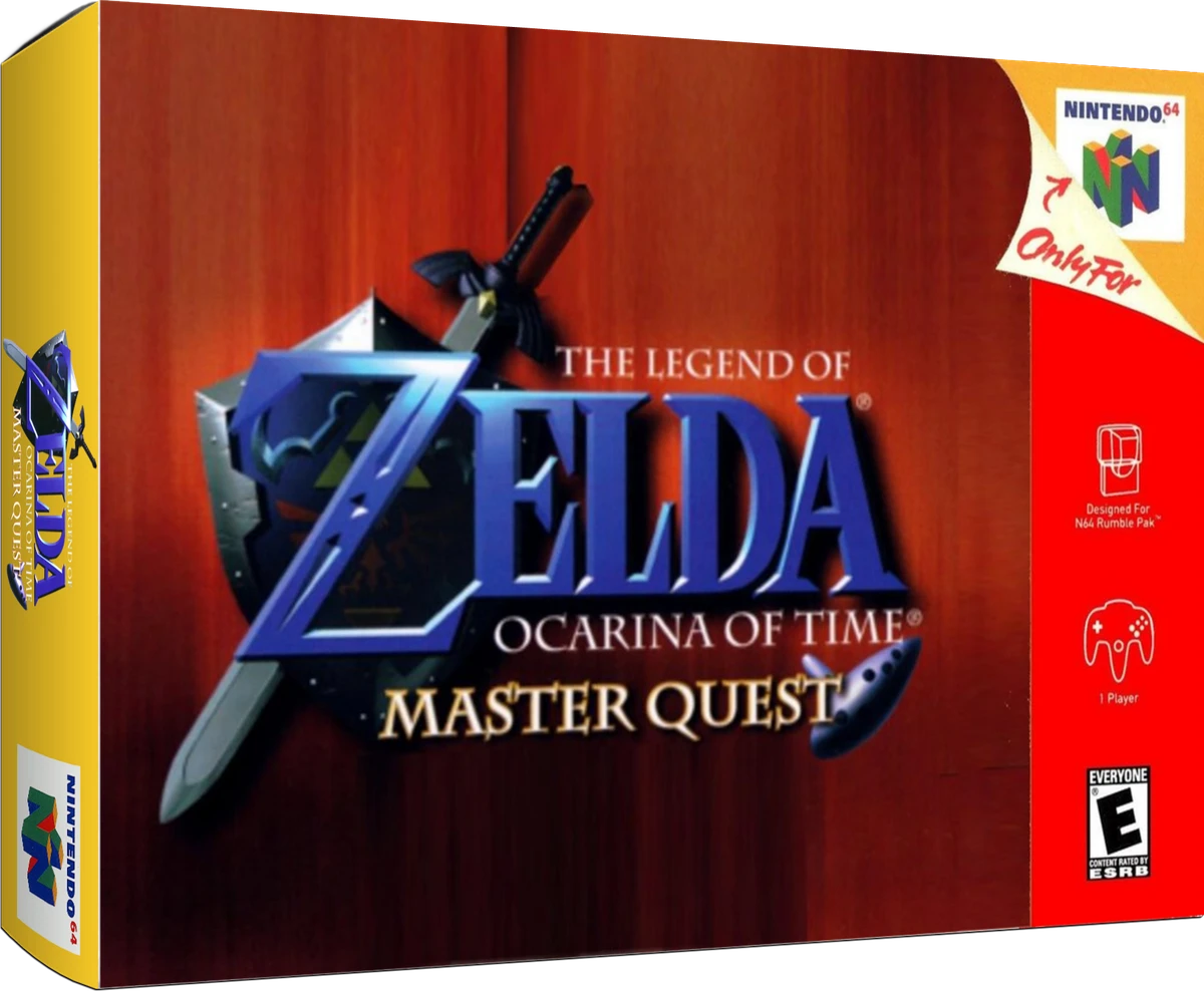 Zelda Ocarina Of Time Master Quest [Homebrew] box art