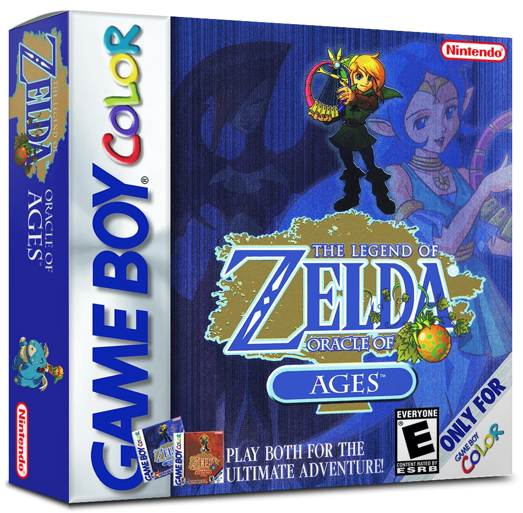 Zelda Oracle of Ages box art